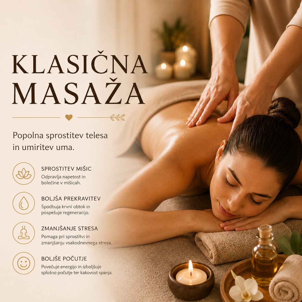 Klasična masaža Maribor – Valentina Sugarwax