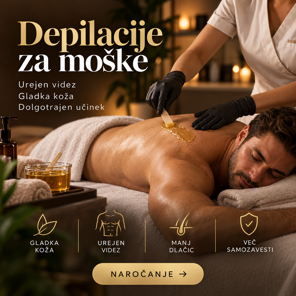 depilacije za moške